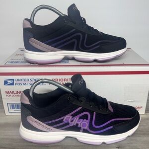 Ryka Devotion Plus 5 Re-Zorb Shoes Womens 7 Black Purple Running activewear Cute